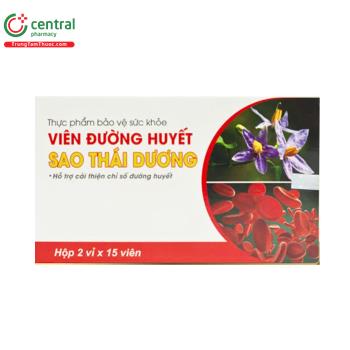 Viên đường huyết Sao Thái Dương