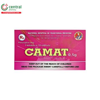 Viên nang Camat 0,5g