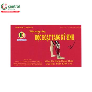 Viên nang cứng Độc hoạt tang ký sinh Khaihapharco
