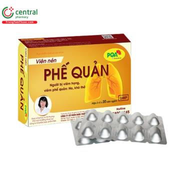 Viên nén Phế Quản PQA