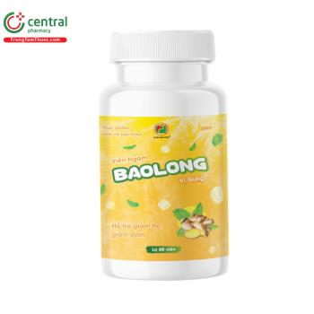 Viên Ngậm BaoLong Vị Gừng