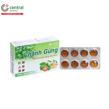 Viên ngậm Chanh Gừng MediUSA