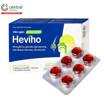 Viên ngậm Heviho Không Đường