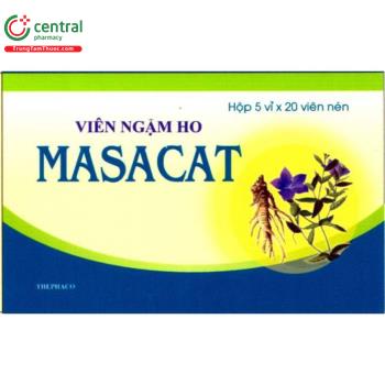 Viên ngậm ho Masacat