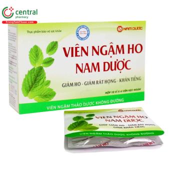 Viên ngậm ho Nam Dược