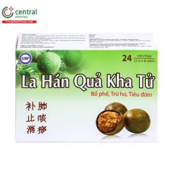 Viên ngậm La Hán Quả Kha Tử MediUSA