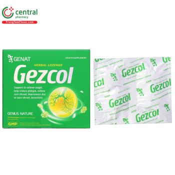 Viên ngậm thảo mộc Gezcol