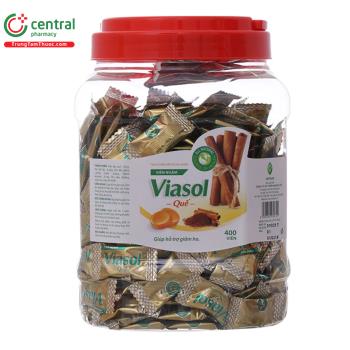 Viên ngậm Viasol Quế (Hộp 400 viên)