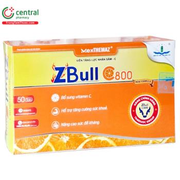 Viên Tăng Lực Nhân Sâm - C ZBull C800