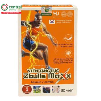 Viên Tăng Lực Zbulls Maxx