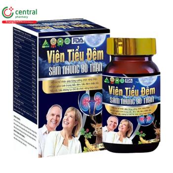 Viên Tiểu Đêm Sâm Nhung Bổ Thận Diophaco