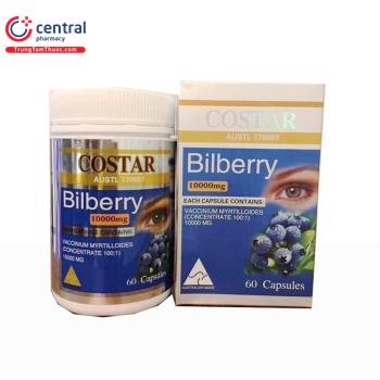 Viên Uống Bổ Mắt Bilberry Costar