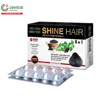 Viên uống đen tóc Shine Hair