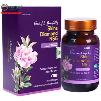 Viên Uống Đẹp Da Skins Diamond NSG (Tím)