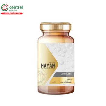 Thuốc Viên uống Hayan giúp làm đẹp da, giảm khô da, nhăn da, sạm da