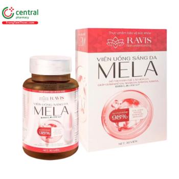 Viên uống sáng da Mela