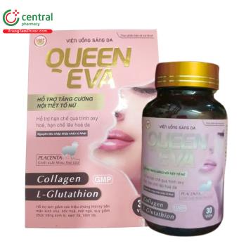 Viên uống sáng da Queen Eva