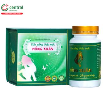 Viên uống thảo mộc Hồng Xuân