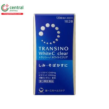 Viên uống trắng da Transino White C Clear 