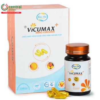 Viên uống Vicumax + Nano Curcumin 