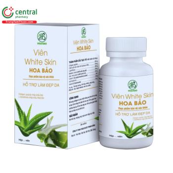 Viên White Skin Hoa Bảo