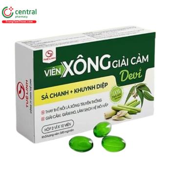 Viên Xông Giải Cảm Devi