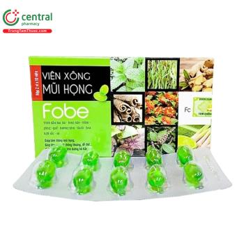 Viên xông mũi họng Fobe