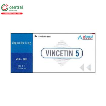 Vincetin 5mg