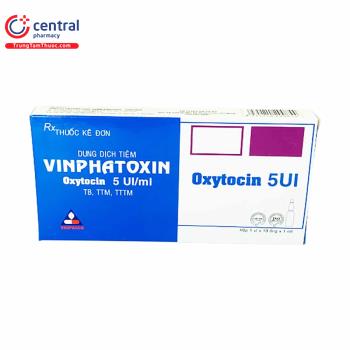 Vinphatoxin 5UI (Hộp 10 ống)