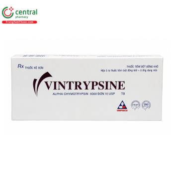Vintrypsine 5000 đơn vị USP