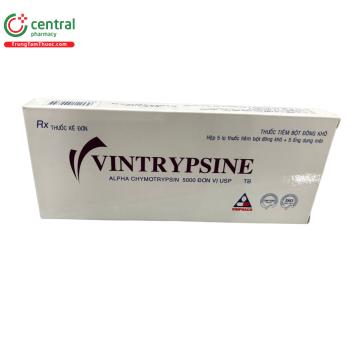Vintrypsine 5000 đơn vị USP