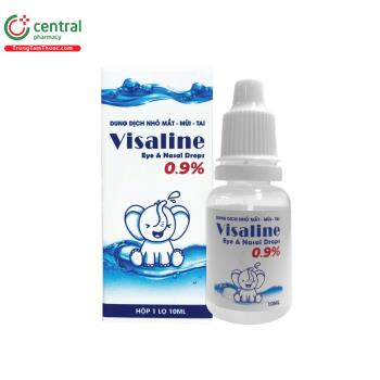 Visaline Eye & Nasal Drops 0,9%