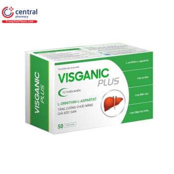 Visganic Plus hỗ trợ tăng cường chức năng gan, bảo vệ gan
