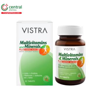 Vistra Multivitamins and Minerals Plus Amino Acid