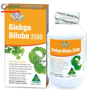 Vita Organic Ginkgo Biloba 2500