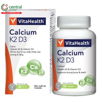VitaHealth Calcium K2 D3