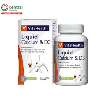 VitaHealth Liquid Calcium & D3