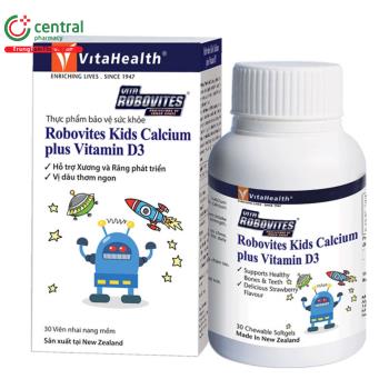 VitaHealth Robovites Kids Calcium plus Vitamin D3