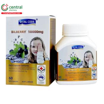 Vital Code Bilberry 10000mg 