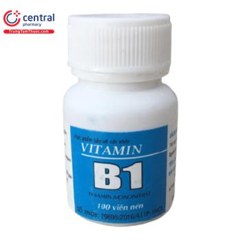 Vitamin B1 2,5mg Đại Y (100 viên)
