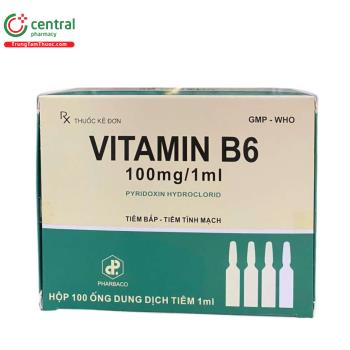 Vitamin B6 100mg/1ml Pharbaco