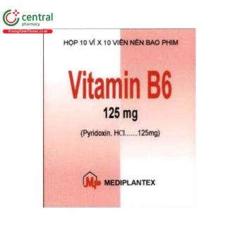 Vitamin B6 125mg Mediplantex