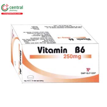 Vitamin B6 250mg Thành Nam