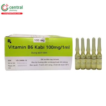 Vitamin B6 Kabi 100mg/1ml