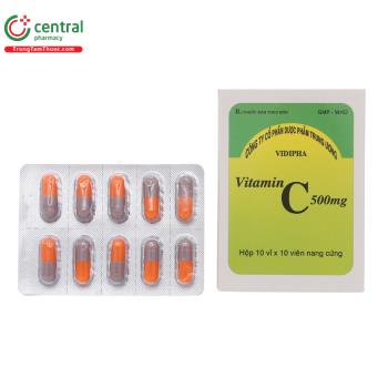 Vitamin C 500mg Vidipha (Vỉ) 