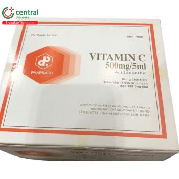 Vitamin C 500mg/5ml Pharbaco