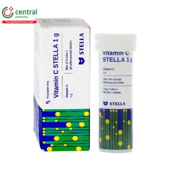 Vitamin C Stella 1g (Tuýp 10v)