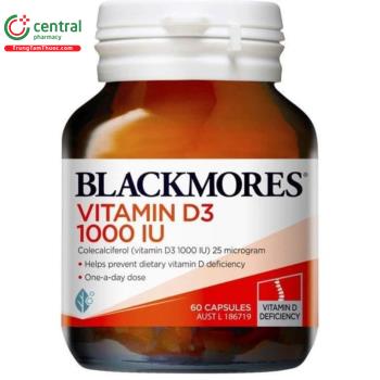 Vitamin D3 1000IU Blackmores (Hộp 60 viên)