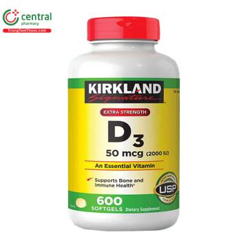 Vitamin D3 50mcg Kirkland