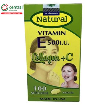 Vitamin E 500 I.U Collagen + C